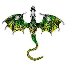 Enamel Fly Dragon Brooch Party Favor Birthday For Women