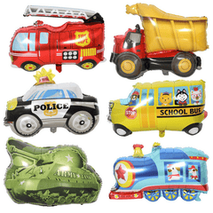Transportation Balloon Decoration for Party Fun