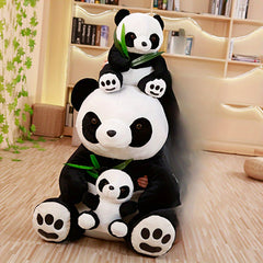 Bamboo Panda Plush Toy Throw Pillow Gift