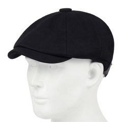 Men's Cotton Beret High Casual Hat With Star Anise