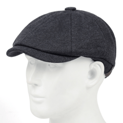 Men's Cotton Beret High Casual Hat With Star Anise