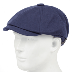 Men's Cotton Beret High Casual Hat With Star Anise