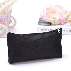 Letter Detail Cosmetic Bag Cosmetic Organizer Versatile Travel Toiletry Bag