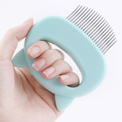 Cat Ear Comb And Deshedding Brush - Gentle Pet Grooming
