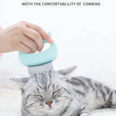 Cat Ear Comb And Deshedding Brush - Gentle Pet Grooming