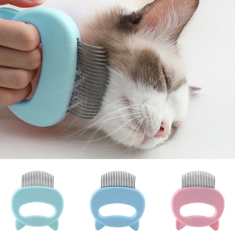 Cat Ear Comb And Deshedding Brush - Gentle Pet Grooming