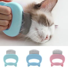 Cat Ear Comb And Deshedding Brush - Gentle Pet Grooming