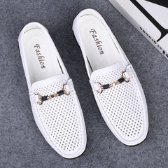 Men's Hollow Out Bit Loafers