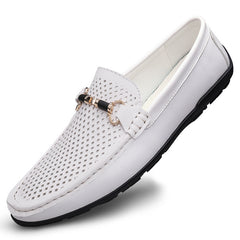 Men's Hollow Out Bit Loafers