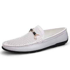 Men's Hollow Out Bit Loafers