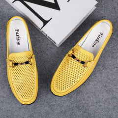 Men's Casual Hollow Out Bit Loafers