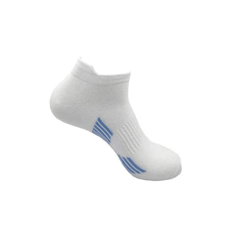 5 Pairs Men's Cotton Ankle Athletic Socks for Sports