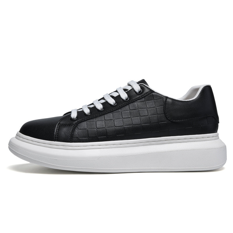 Men's Plaid Skate Shoes Casual Sneakers