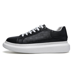 Men's Plaid Skate Shoes Casual Sneakers