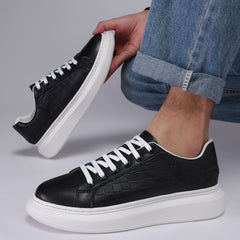 Men's Plaid Skate Shoes Casual Sneakers