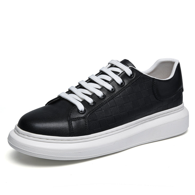 Men's Plaid Skate Shoes Casual Sneakers