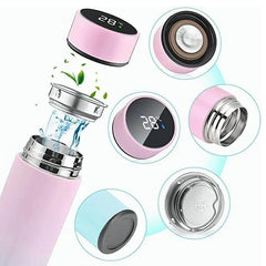 500ml Lcd Digital Display Smart Insulation Vacuum Bottle