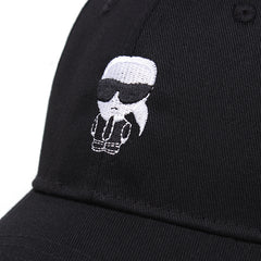 Embroidered Baseball Cap Hip Hop Cotton Dad Hat Adjustable Sports Hat