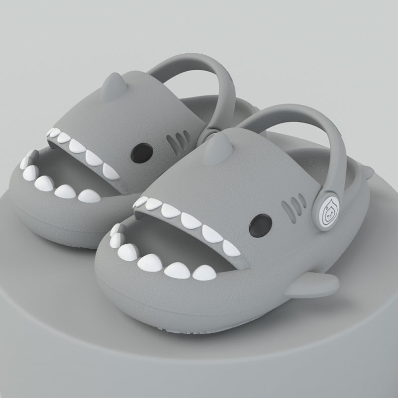 Kids Shark Sandals Quick Dry Anti-Slip Soft Sole Sandals
