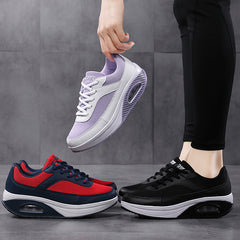 Women's Colorblock Chunky Sneakers Mesh Running Shoes