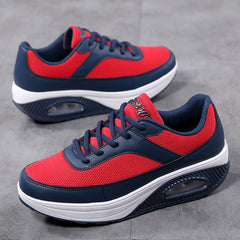Women's Colorblock Chunky Sneakers Mesh Running Shoes