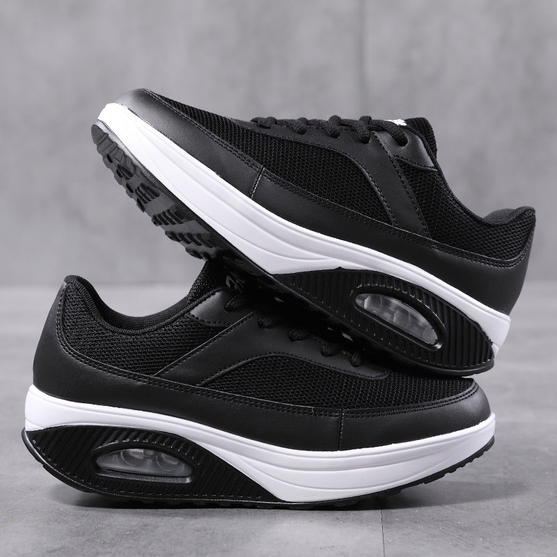 Women's Colorblock Chunky Sneakers Mesh Running Shoes