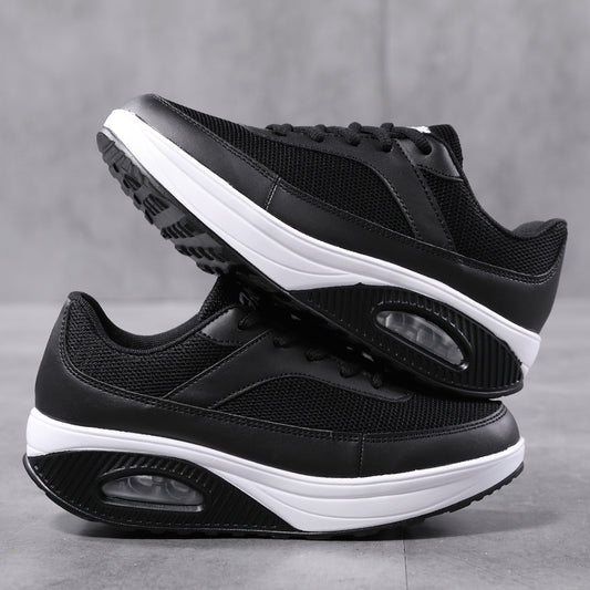 Women's Colorblock Chunky Sneakers Mesh Running Shoes