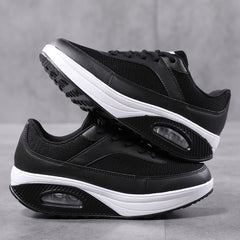 Women's Colorblock Chunky Sneakers Mesh Running Shoes