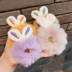 Kids Rabbit Ear Hair Tie - Hair Rope Hair Bands Hair Accessories