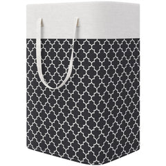 Large Capacity Dirty Clothes Basket Cotton Linen Fabric Toy Storage