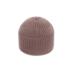 Striped Knitted Beanie Solid Women Lightweight Skull Cap Chemo Hats