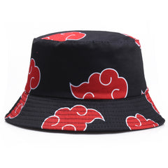 Outdoor Anti Sun Shielding Graphic Cloud Bucket Hat
