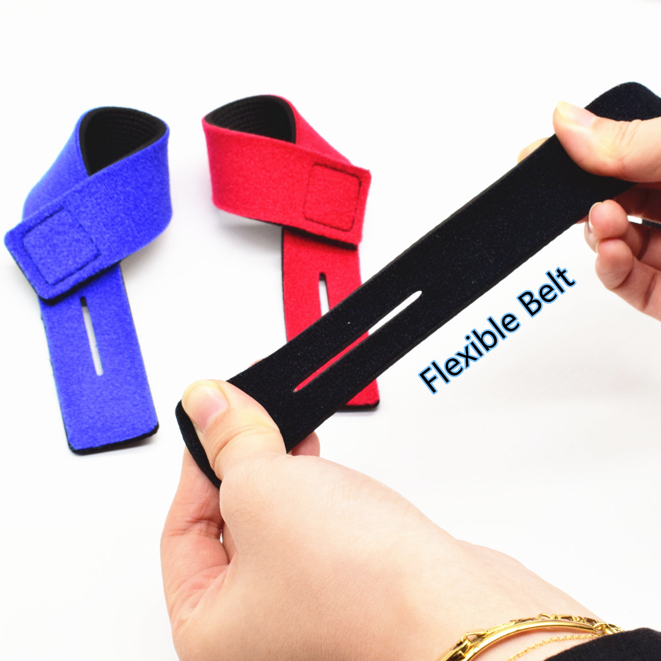 2pcs Elastic Rod Tie Strap For Guide Ring Holder Flexible Belt