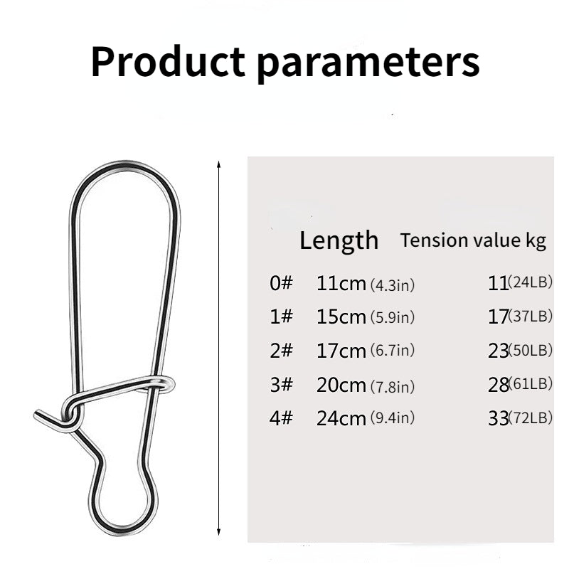 100pcs Stainless Steel Lure Reinforcement Pins for Fishing Tackle