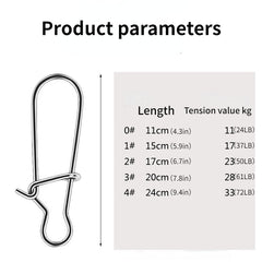 100pcs Stainless Steel Lure Reinforcement Pins for Fishing Tackle