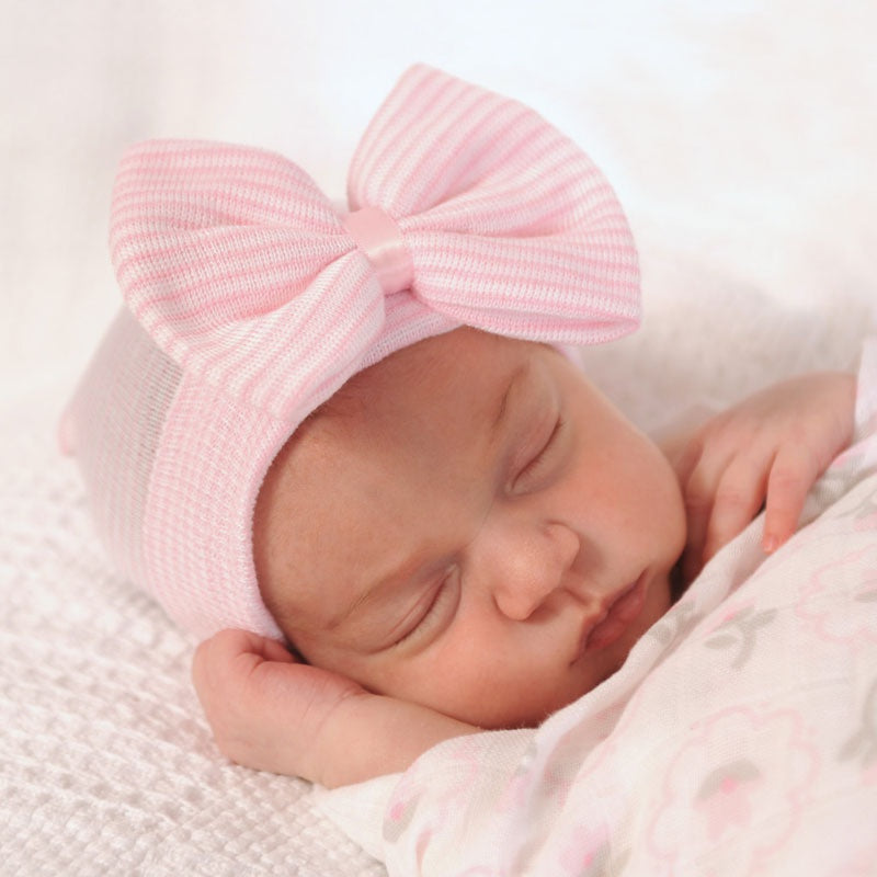 Newborn Bow Beanie Hat for Autumn/Winter