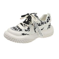 Breathable Lace Up Sports Sneakers Casual Retro Running Shoe