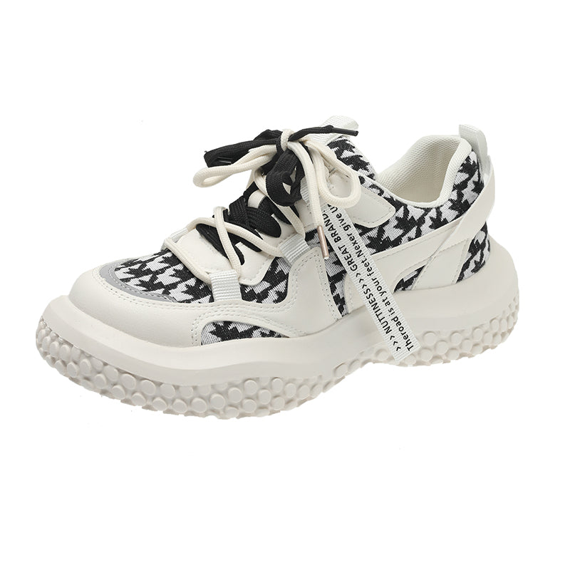 Breathable Lace Up Sports Sneakers Casual Retro Running Shoe