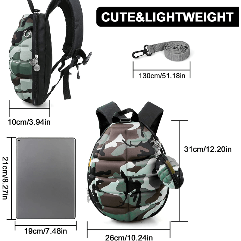 Kids Backpack Safety Harness Cartoon Toddle Anti Lost Schoolbag Kindergarten