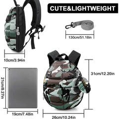 Kids Backpack Safety Harness Cartoon Toddle Anti Lost Schoolbag Kindergarten