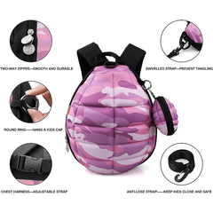 Kids Backpack Safety Harness Cartoon Toddle Anti Lost Schoolbag Kindergarten