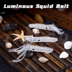 5pcs Glow-in-the-Dark Octopus & Squid Lures for Saltwater Fishing