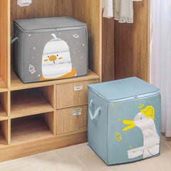 Cartoon Quilt Clothes Storage Bag Large Capacity