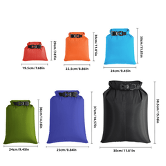 Waterproof Storage Bag Set for Outdoor Gear Organization