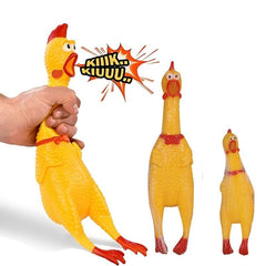 Screaming Chicken Squeeze Sound Toy Funny Decompression