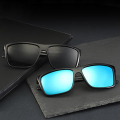 Square Men's Polarized Sunglasses Outdoor SunGlasses