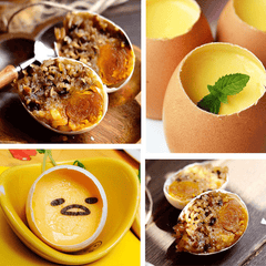 Stainless Steel Egg Cracker Topper Easy Egg Opener Remover Tool