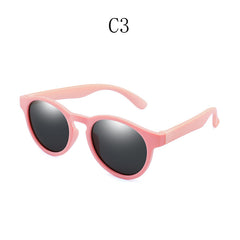 Kids Polarized Sunglasses Silicone Ultra Soft Glasses