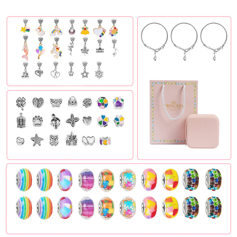 Girls Colorful DIY Bracelet Set - Christmas Gift