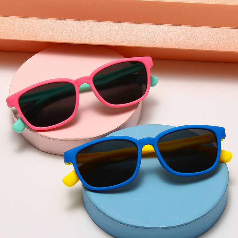 Polaroid Kids Sunglasses Pink Heart Sun Glasses For Kids